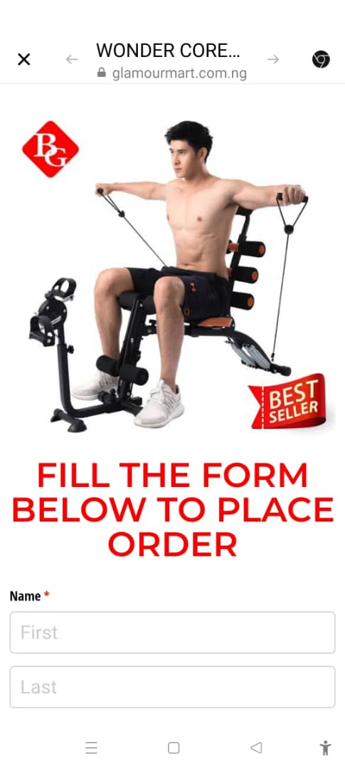 Six-pack Wondercore | portable Mult-functional home gym machine | Pay on Delivery & FREE Shipping Nationwide - Image 2