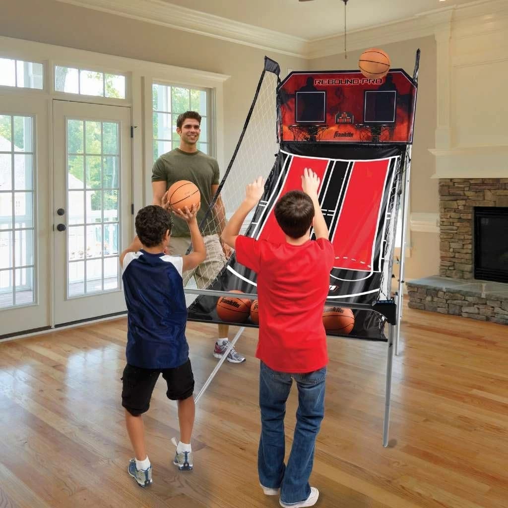hoops franklin basketball arcade dual game